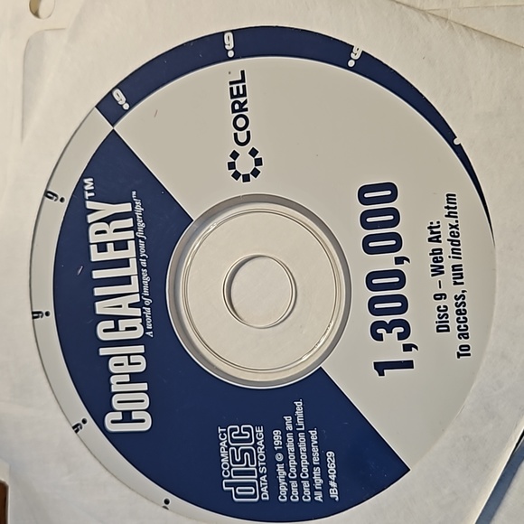 Corel Gallery Clip ART Win 95/98 Images Photos  New without box PC Cd-Rom - Picture 9 of 16